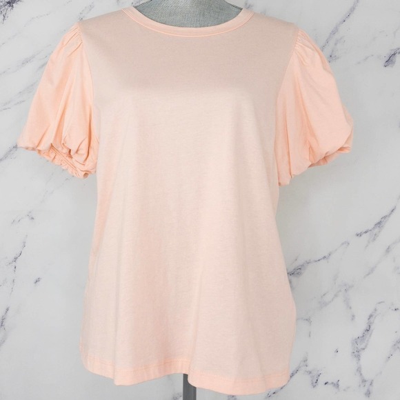 A.L.C. | Poole Puff Sleeve T-Shirt | Sz XL - Picture 8 of 10